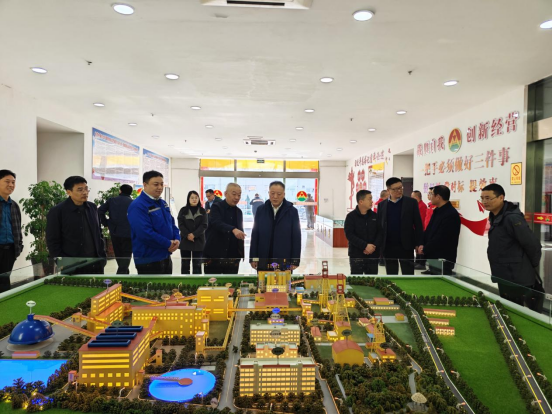 安徽省应急管理厅厅长周天伟深入安徽金日晟公司调研指导岁末年初安全生产工作